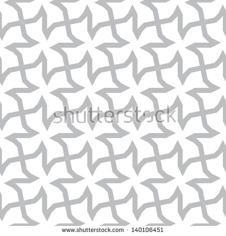 Modern Geometric Pattern Silhouette