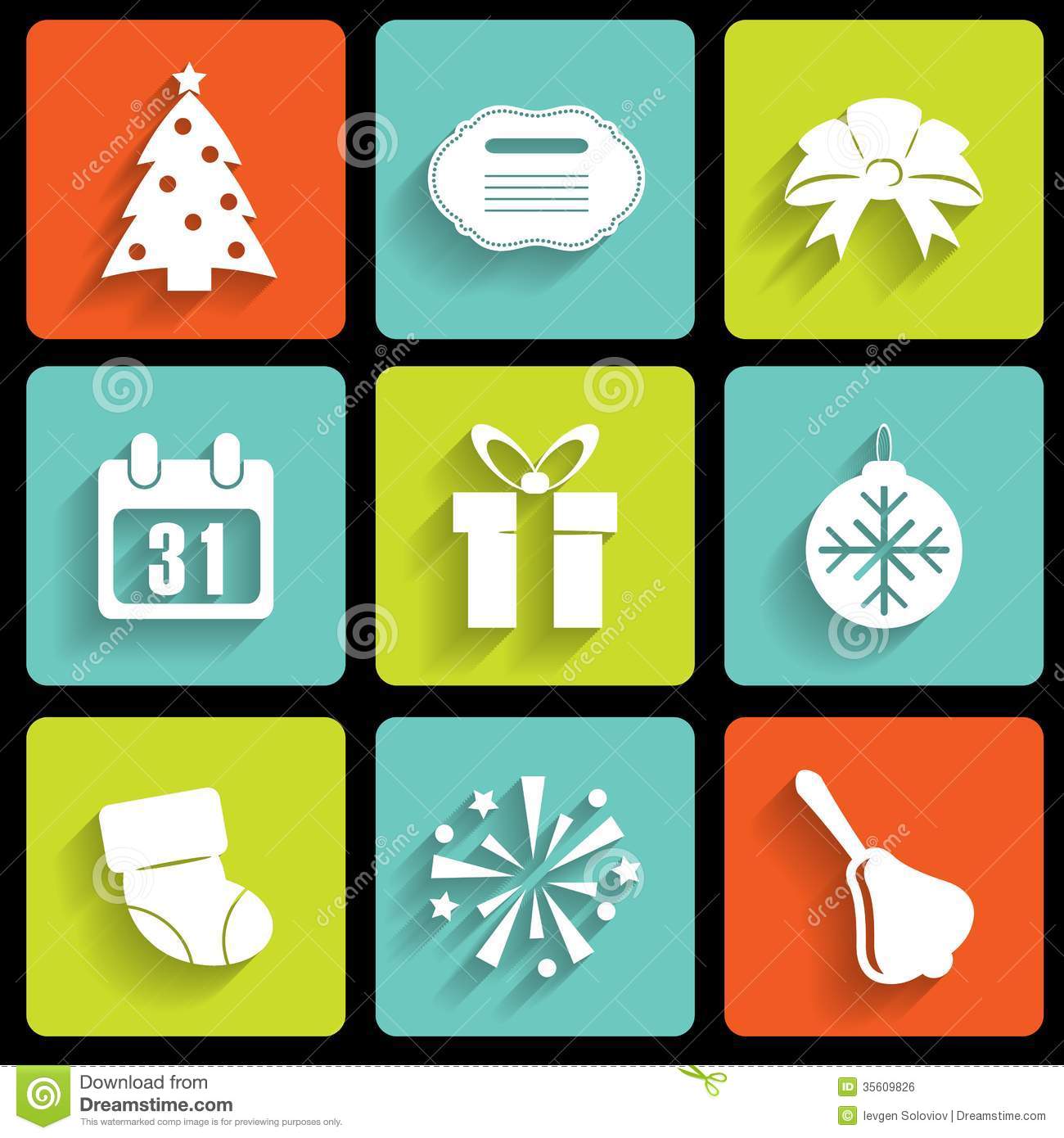 New Year Icons Free