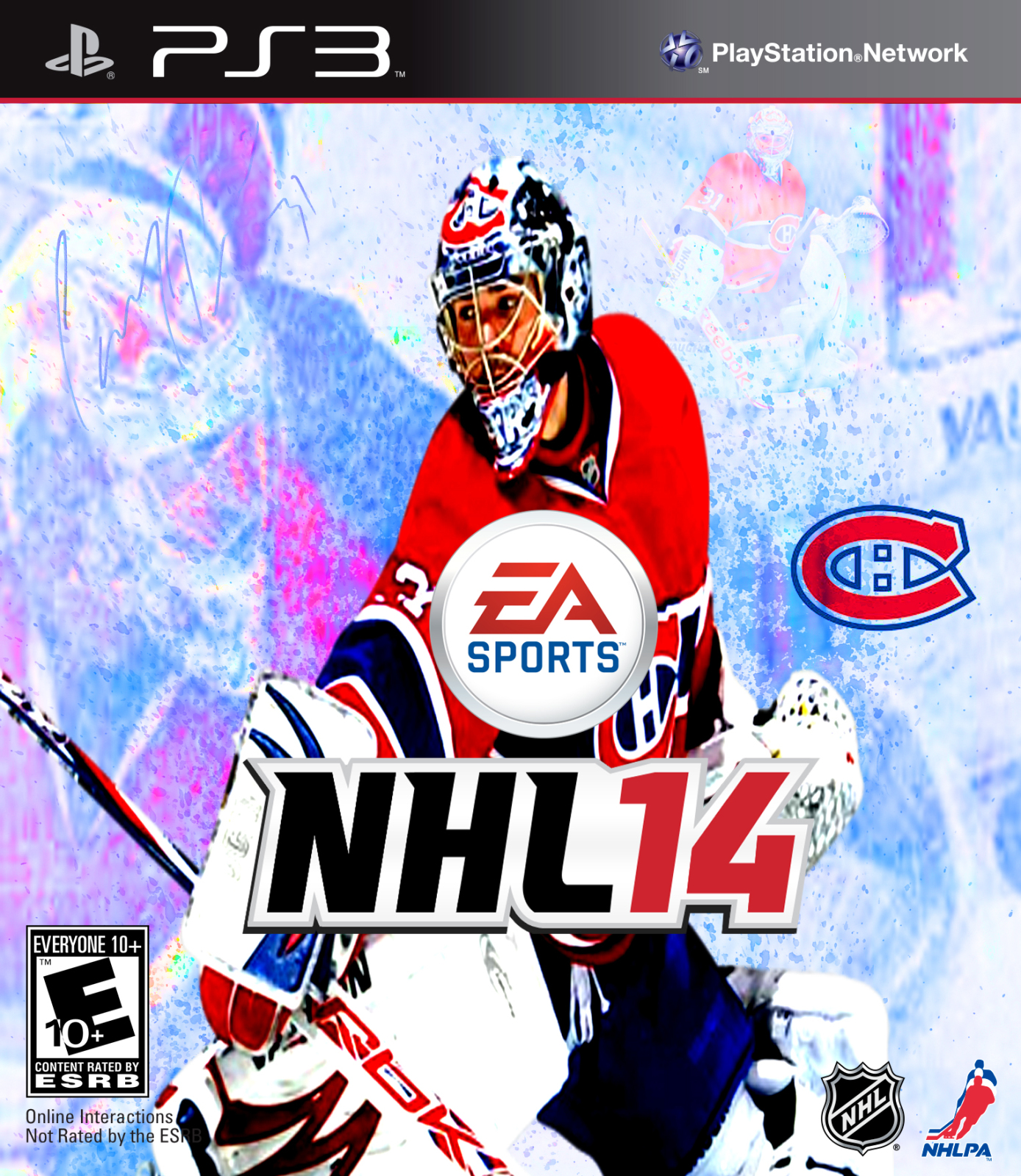 NHL 14 Cover Template