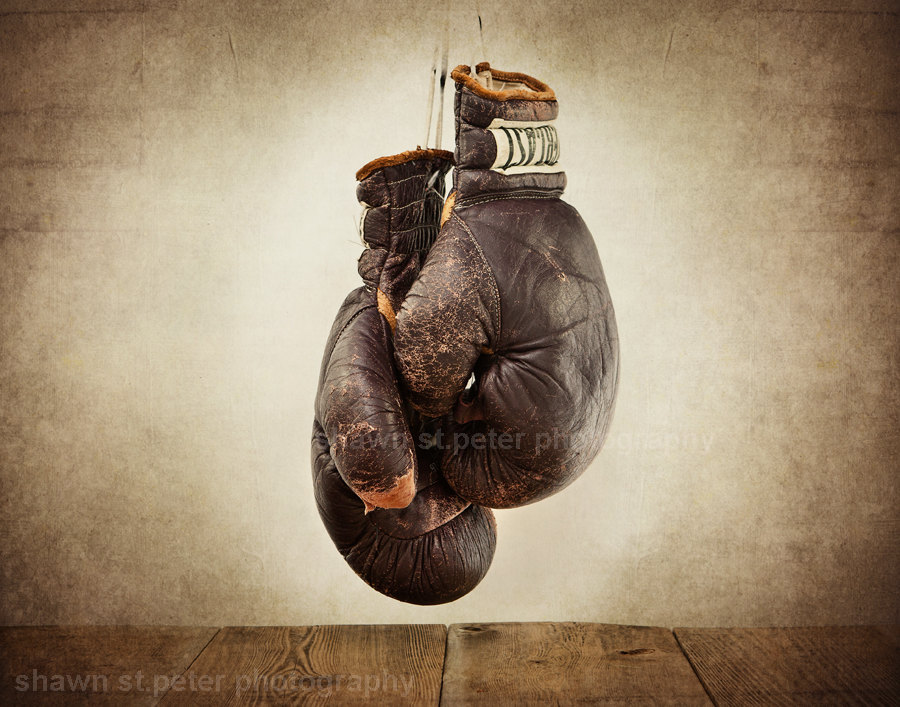 Old Boxing Gloves Old Boxing Gloves