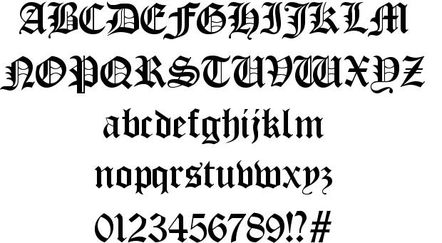 Old London Font Old London Font