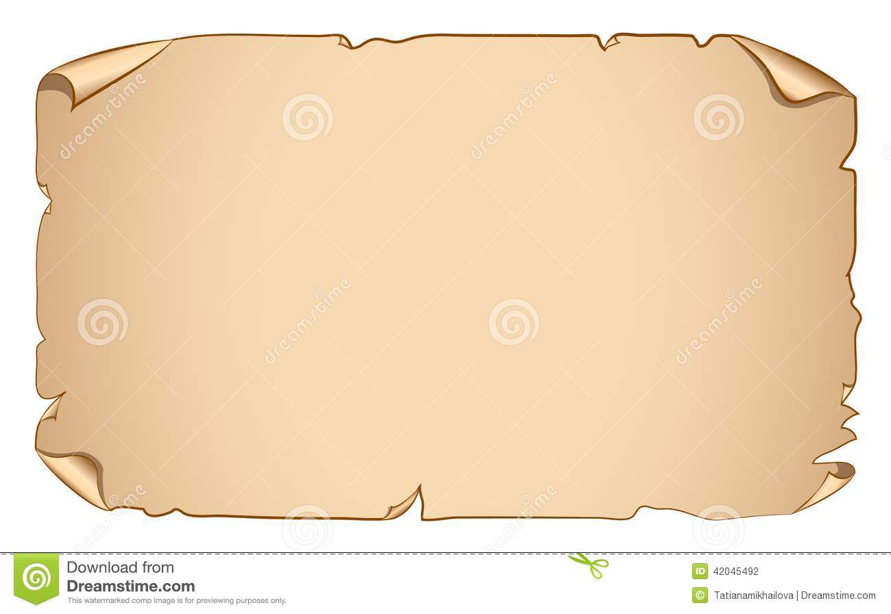 Old Scroll Banner Vector