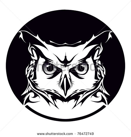 Owl Silhouette Vector