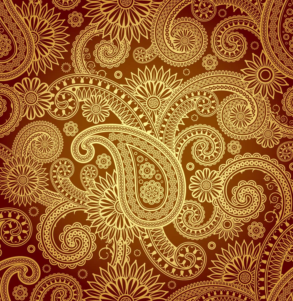 Paisley Vector Patterns Paisley Vector Patterns
