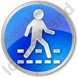 Pedestrian Crossing Icon