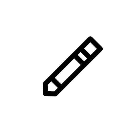 Pencil Outline Vector Free