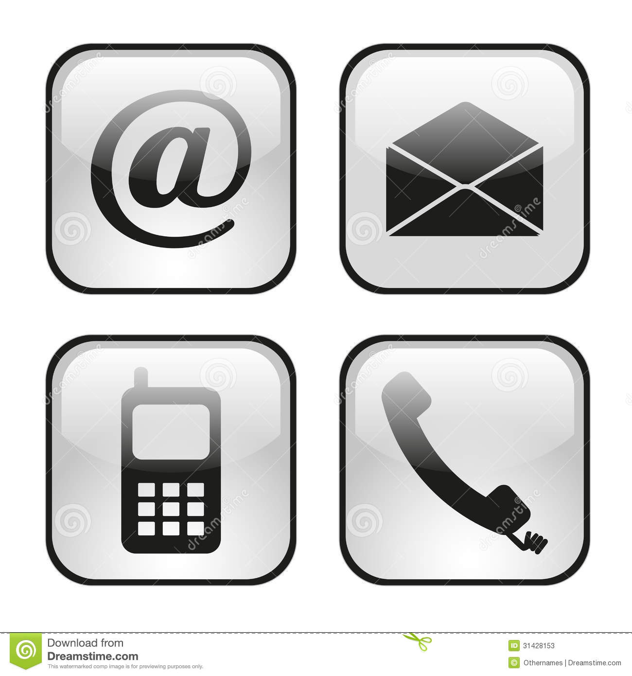 Phone and Email Icons