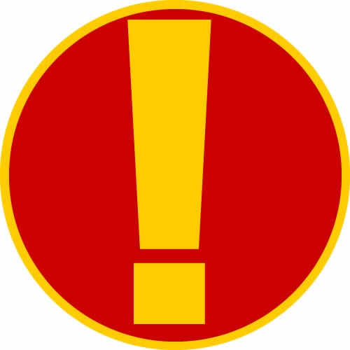 Red Alert Notification Icon