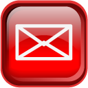 Red Email Icon Red Email Icon