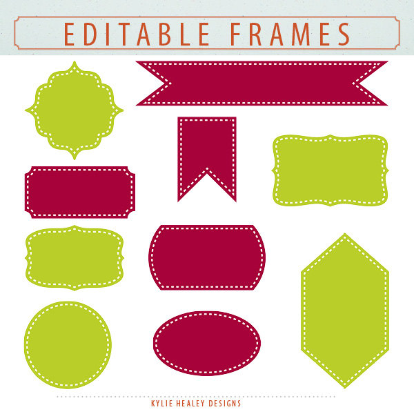 Ribbon Shape Clip Art