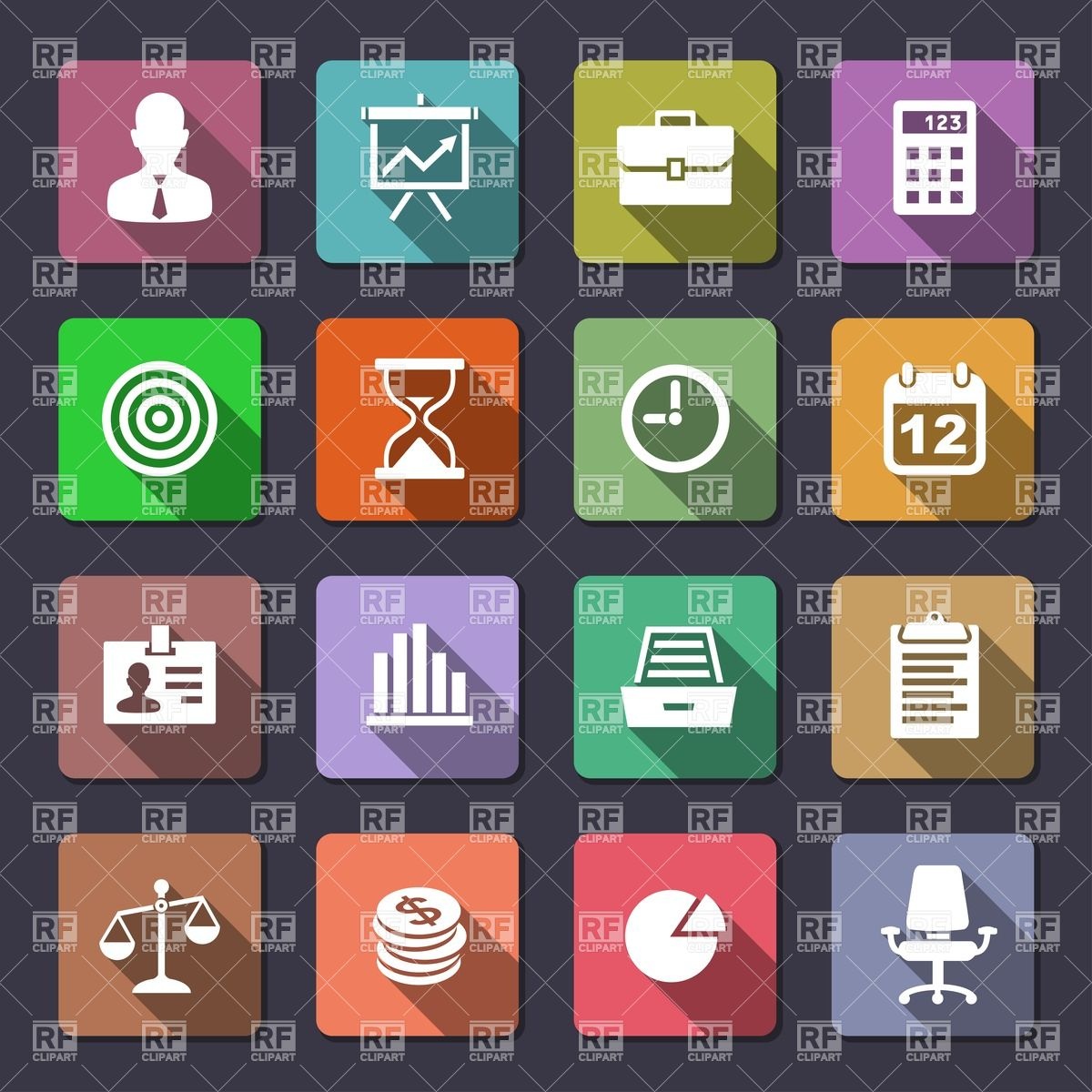Royalty Free Business Icons