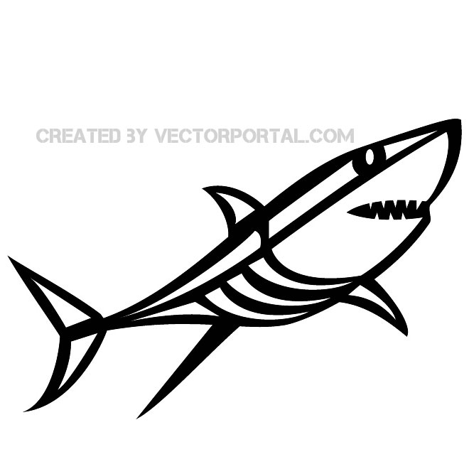 Shark Vector Clip Art