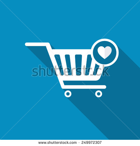 Shopping Cart Icon Vector