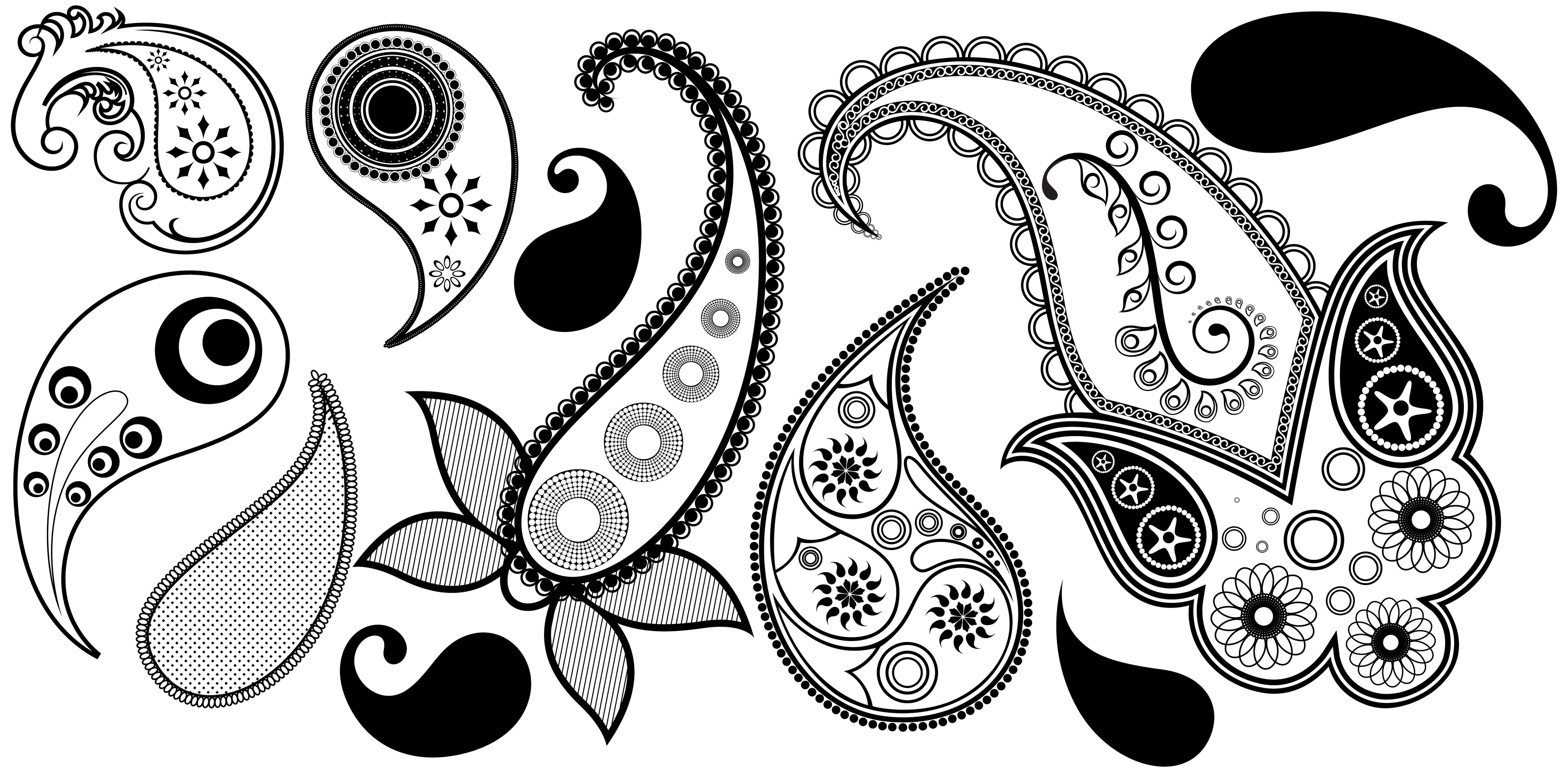 Simple Paisley Vector
