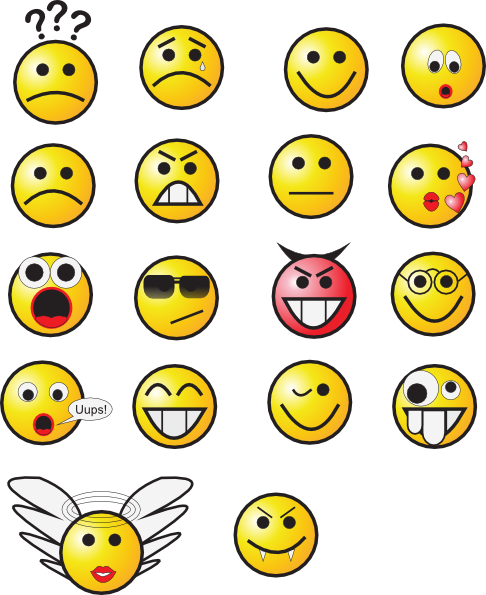 Small Smiley Face Clip Art