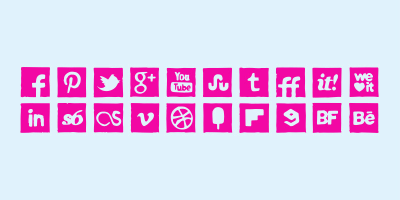 Social Media Icon Set