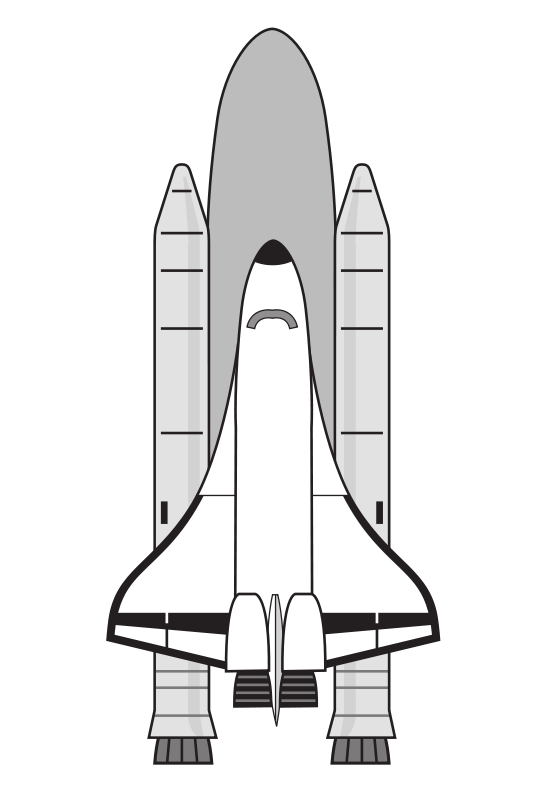 Space Shuttle Clip Art