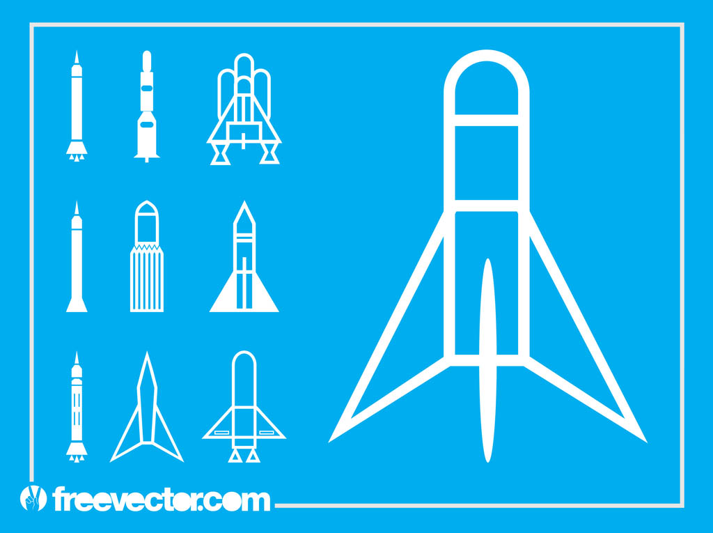 Space Shuttle Vector Icon