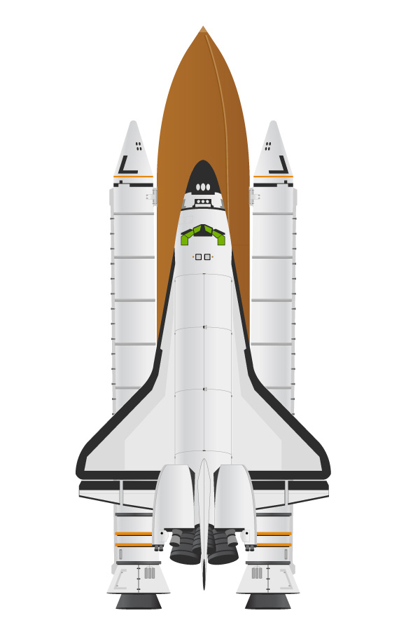 Space Shuttle Vector