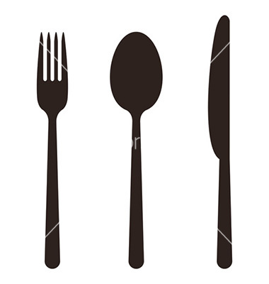 Spoon Fork and Knife Vector