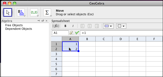 Spreadsheet Cell Icons