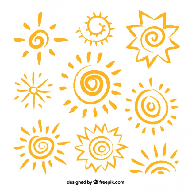 Sun Vector Free Download