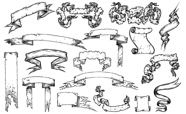 Tattered Scroll Banner Tattered Scroll Banner