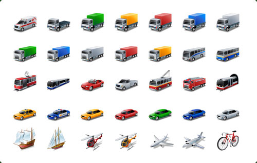 Transportation Icons