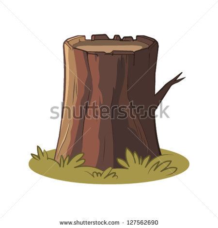 Tree Stump Vector