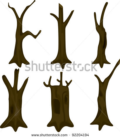 17 Tree Trunk Vector Images