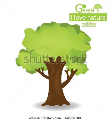 Tree Trunk Vector Illustration