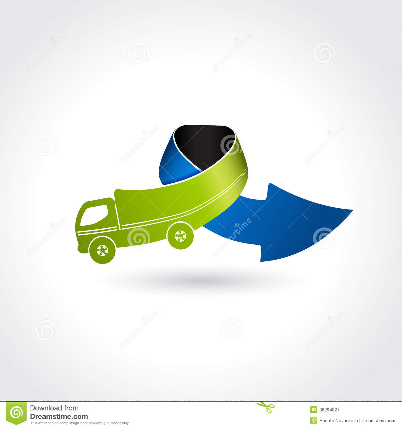 Truck Delivery Symbol Truck Delivery Symbol