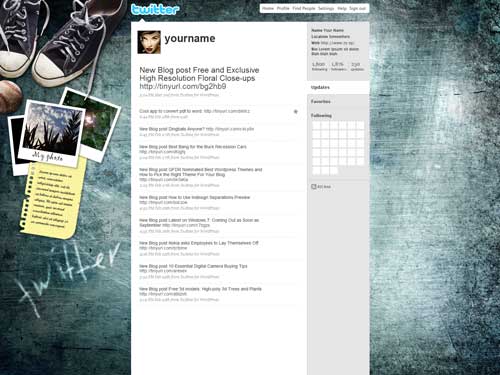 Twitter Template