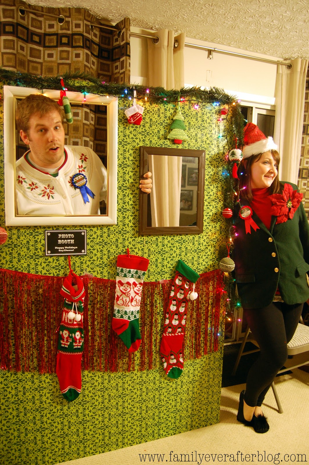Ugly Christmas Sweater Photo Booth Ideas