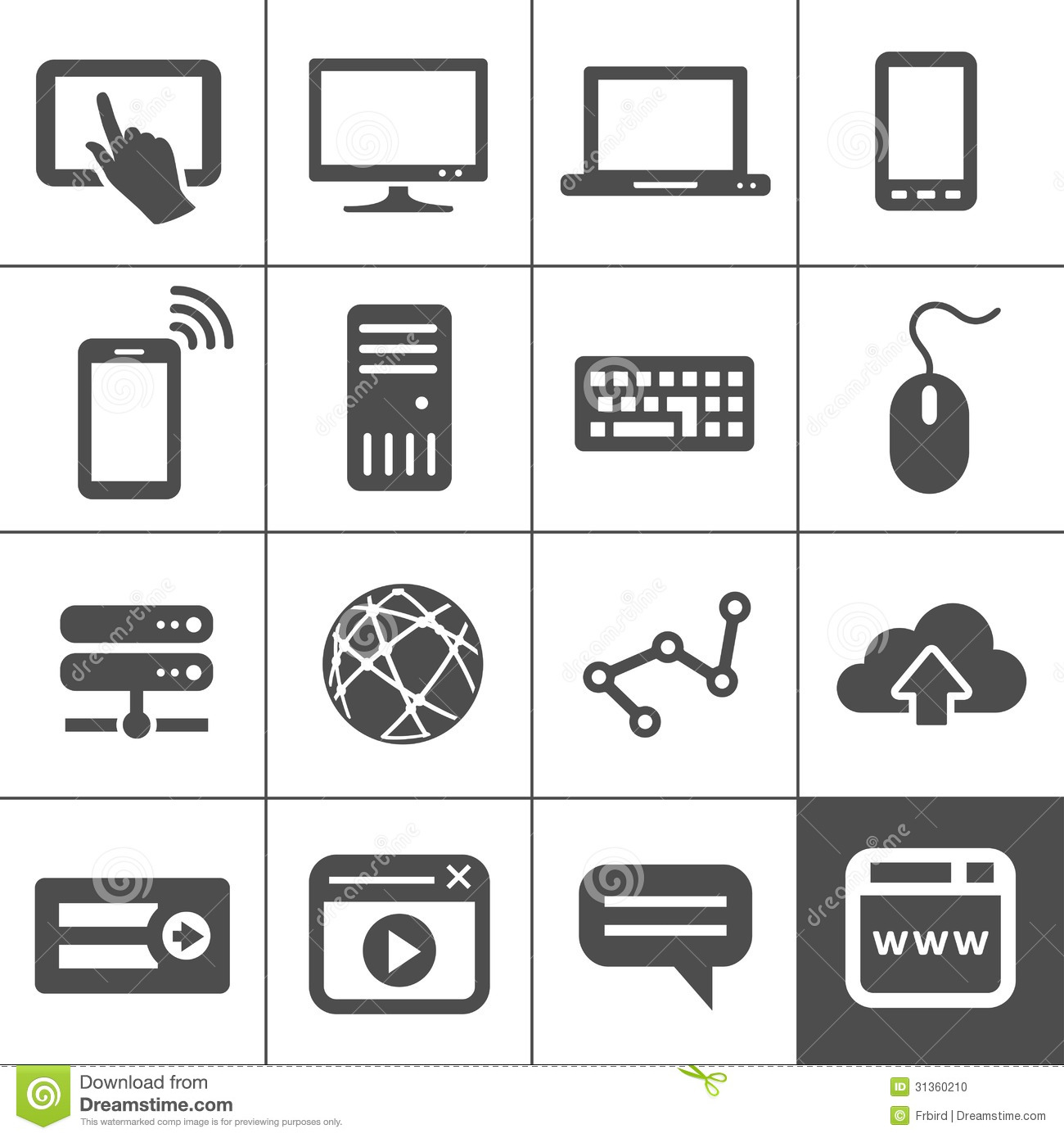 Vector Web Icons Vector Web Icons