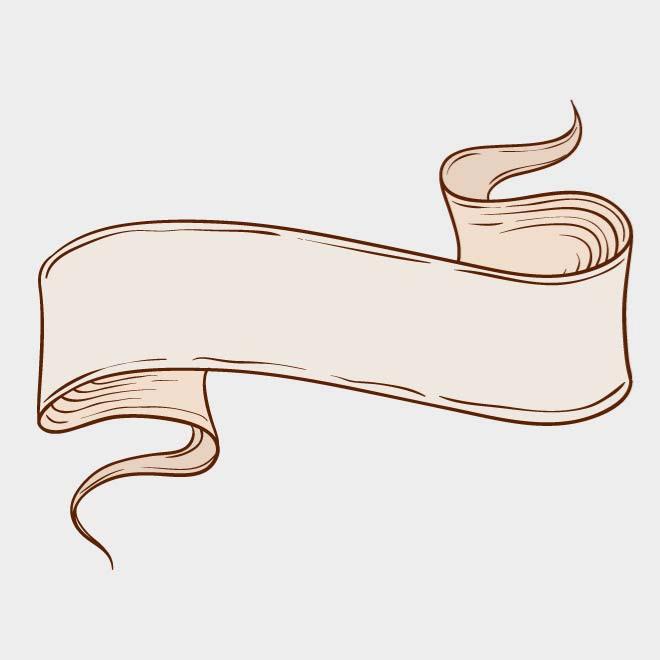 Vintage Scroll Banner Vector Vintage Scroll Banner Vector