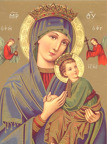 Virgin Mary and Jesus Icon