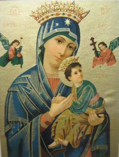 Virgin Mary and Jesus Icon