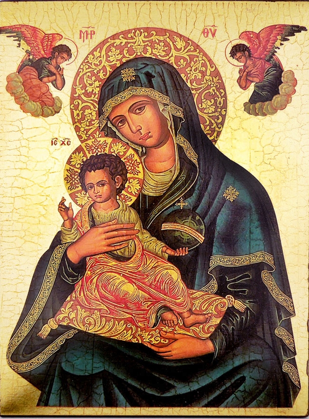 Virgin Mary Greek Orthodox Byzantine Icons Images