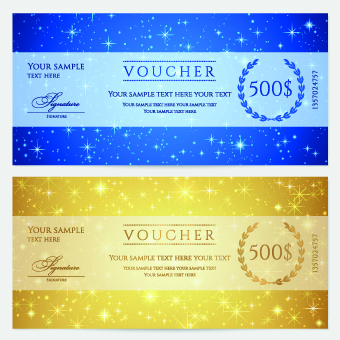 Voucher Design Template