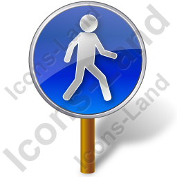 Walking Sign Icon