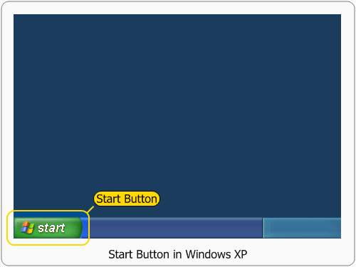 Windows XP Start Button Windows XP Start Button