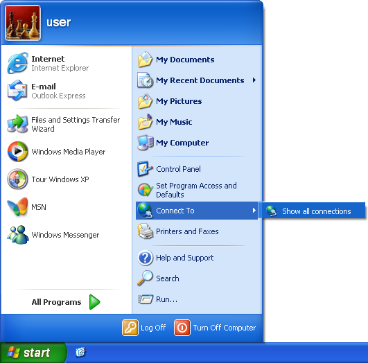 Windows XP Start Menu Icon