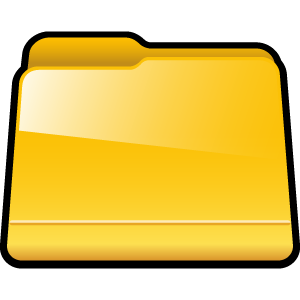Yellow Folder Icon
