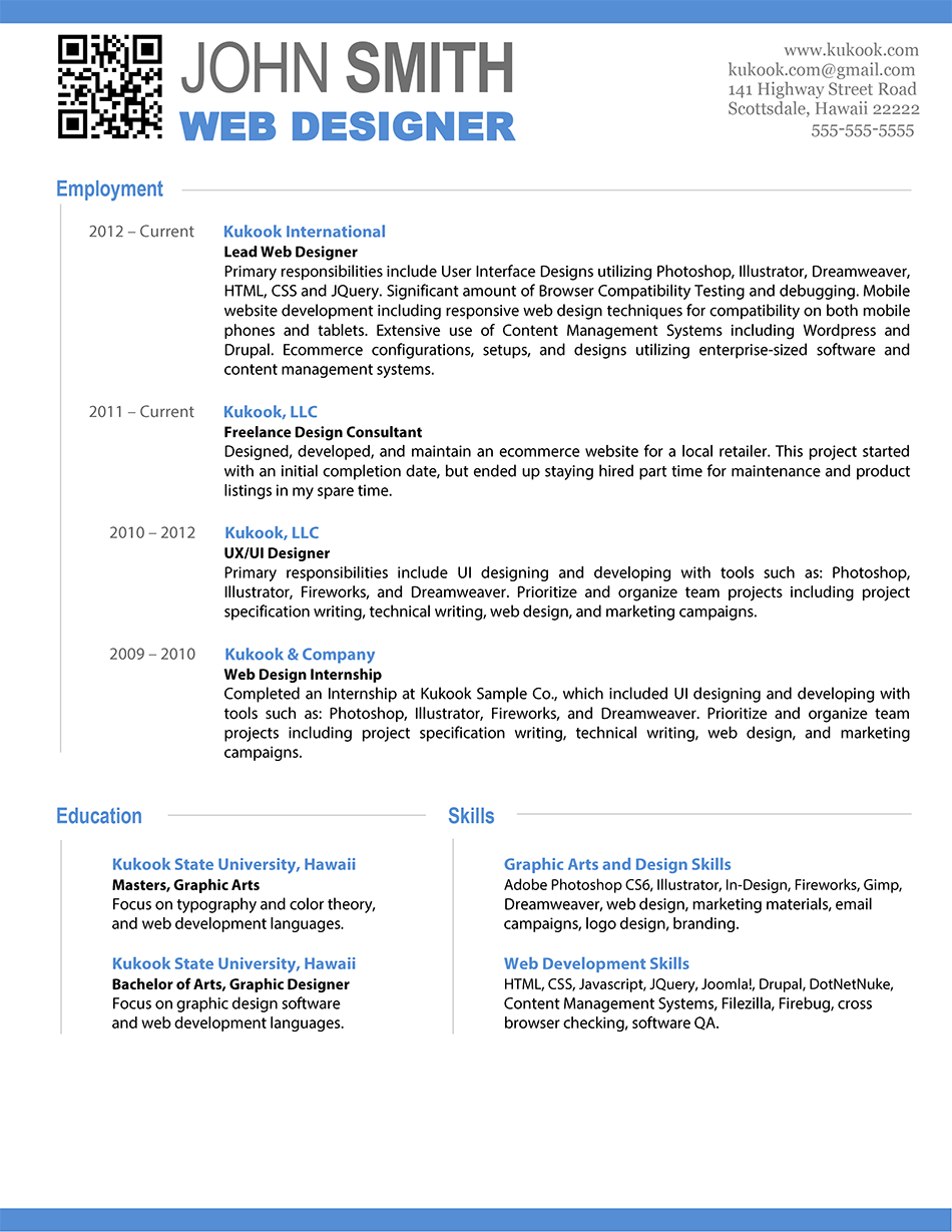 2016 Graphic Design Resume Templates 2016 Graphic Design Resume Templates