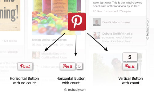 Add Pinterest Pin It Button