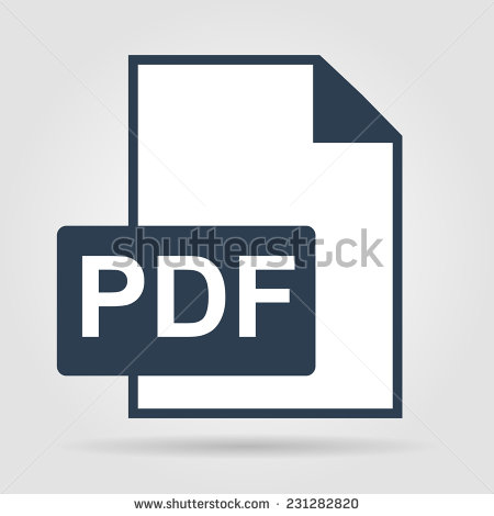 Adobe PDF Icon Vector