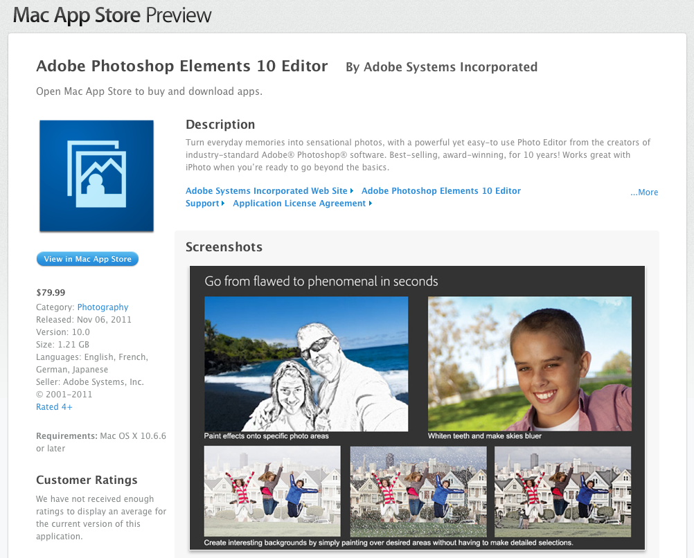 Adobe Photoshop Elements 10