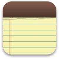 Apple iPhone Notes App Icon