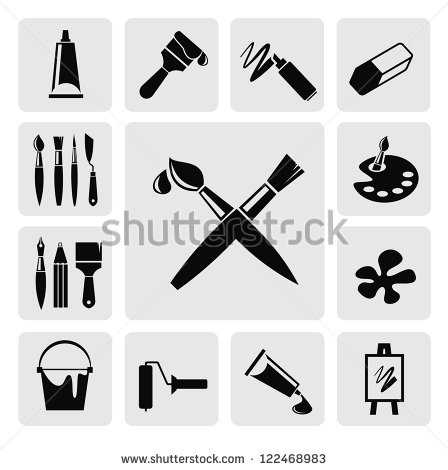 Art Supplies Icon